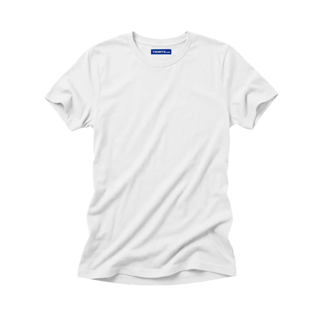 Women's Cotton Relaxed — White, front flat Women's Cotton Relaxed — White, front flat