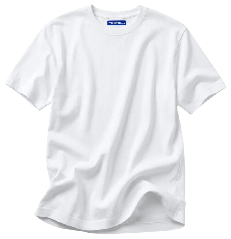 Men's Hybrid Relaxed — White, front flat