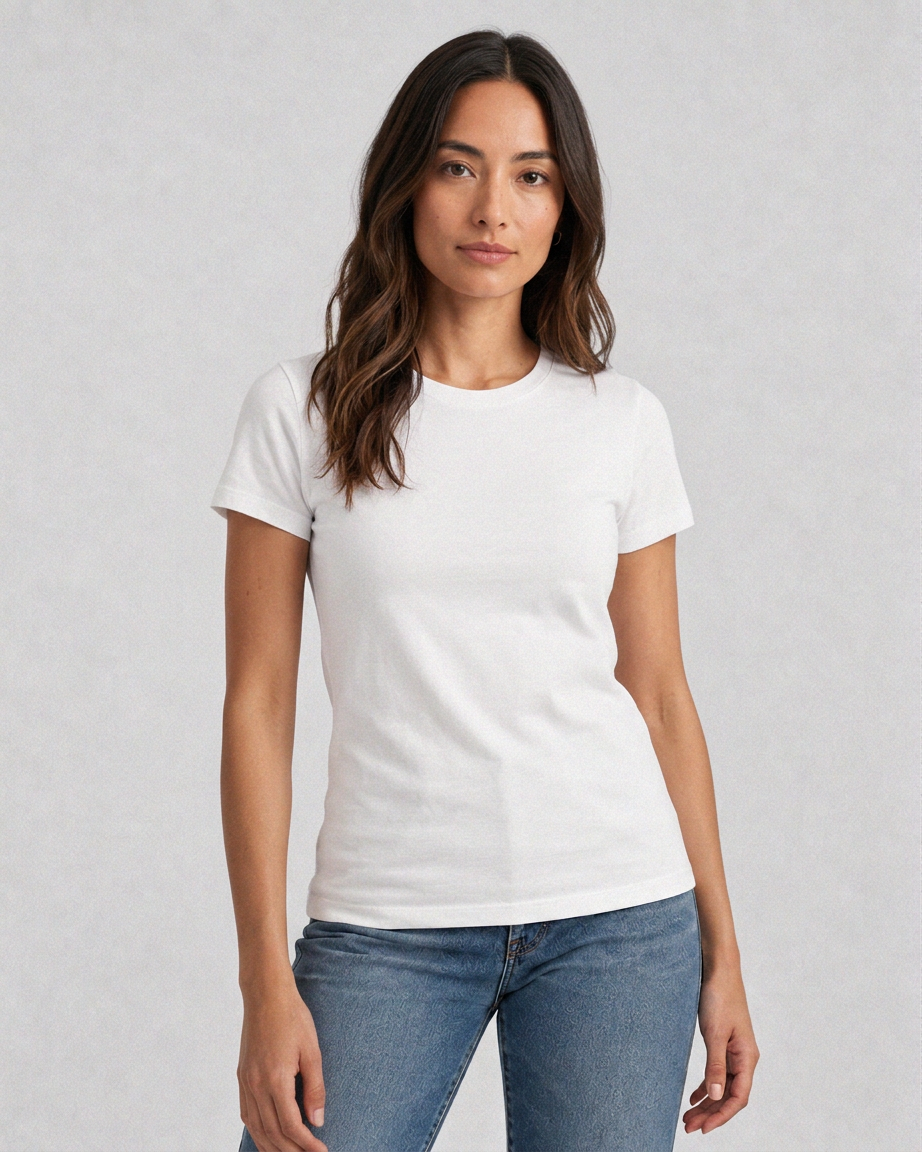 Women's Hybrid Fitted worn on body