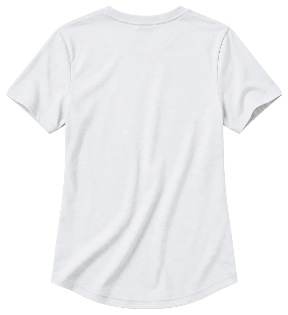 Women's Hybrid Relaxed — Heather Sage, back flat